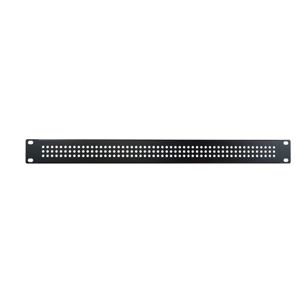 Hammond 1U PERFORATED Panel PPFS19001BK2